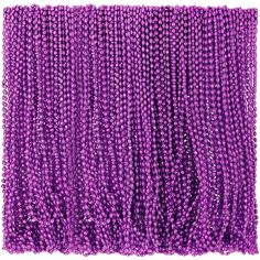 purple beaded cloth on white background