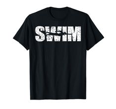 PRICES MAY VARY. Swimming - Nothing more to say! Perfect gift for swimmers who are looking for a distressed look swimming design. This design features the word Swim and a swimmer in a distressed look. Show everyone your passion for swimming. Lightweight, Classic fit, Double-needle sleeve and bottom hem Swimming Design, Gifts For Swimmers, Swim Gifts, Nothing More, Swimmers, Branded T Shirts, Design Features, Top Styles, Fashion Branding