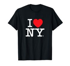 PRICES MAY VARY. Officially Licensed I LOVE NY Merchandise It’s easy to remember how much you love New York with this I LOVE NY classic logo officially licensed merchandise Lightweight, Classic fit, Double-needle sleeve and bottom hem I Heart Ny Shirt, I Heart Ny, New York T Shirt, Funny Gifts For Men, I Love Ny, Heart Shirt, Classic Logo, Tees For Women, Heart Love