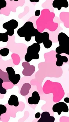 a pink and black camouflage pattern with hearts on the bottom right corner is shown in full color