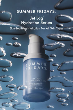 Meet Jet Lag™ Deep Hydration Serum— This lightweight jelly-serum instantly absorbs to deliver skin-drenching hydration. Its fragrance-free formula helps to soothe dry skin and increase suppleness.

Shop now at SummerFridays.com Hydration Serum, Healthier Skin, Skin Serum, Fragrance Free, Fragrance Free Products, Dry Skin, Healthy Skin, Skin Types, Jelly