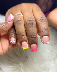 Knotless Hairstyle, Back To School Nails, Colored Acrylic, School Nails, Long Acrylic Nails Coffin