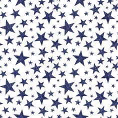 blue and white stars on a white background