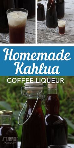 homemade kahlua coffee liqueur recipe with instructions