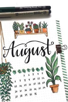 Craft Room Inspiration Design Your Perfect Crafting Oasis Bullet Journal Month Cover, Monthly Cover Ideas, Easy Journal, Journal Easy, Bullet Journal August, Bullet Journal Month, Bullet Journal Page, Bullet Journel, Goals Bullet Journal