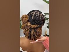 Wedding Loc Style ❤️❤️❤️❤️❤️❤️❤️❤️❤️❤️❤️❤️❤️ Wedding Dreadlock Hairstyles, Wedding Loc Styles, Dreadlock Wedding Hairstyles, Black Wedding Hairstyles, Mrs Hudson, Big Box Braids Hairstyles, Wedding Hairstyles Bride