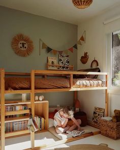 Kura Bed Hack, Ikea Kids Room, Ikea Kura Bed, Kura Bed, Ikea Kura, Ikea Kids, Big Kids Room, Kids Bedroom Inspiration