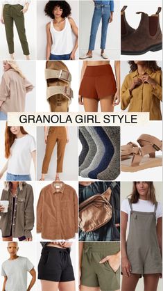 Granola girl fits, mom outfits, how to wear, spring outfits 2023, 2023 outfits trends, fashion trends 2023, outfit ideas, causal outfits, spring outfits, trendy outfits Granola Mom Outfits, Crunchy Mom Outfits, Outfit Ideas Causal, Granola Girl Fits, Crunchy Style, Granola Fashion, Granola Girl Summer, Summer Granola, Birkenstock Clog Outfit