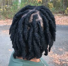 Thick Dreads Men, 40 Locs Count, Short Thick Locs Styles, Large Locs Black Women, Thick Locs Men, Short Thick Locs, Thick Locs Styles, Box Braids Over Locs, Puffy Locs