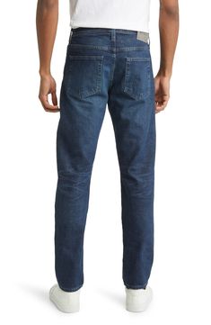 Bleach-baked jeans bring casual cool to denim days with a slim, yet comfortable fit. 14" leg opening; 10 1/4" front rise; 15" back rise Zip fly with button closure Five-pocket style 97% cotton, 3% polyester or 97% cotton, 3% polyurethane Machine wash, tumble dry Imported Denim Day, Slim Fit Jeans, Fit Jeans, Bleach, Comfort Fit, Nordstrom, Slim Fit, Free Shipping