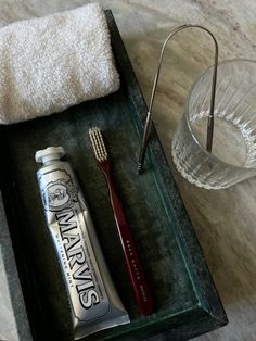 Acca Kappa toothbrush Marvis toothpaste Marvis Toothpaste Aesthetic, Aesthetic Toothpaste, Marvis Toothbrush, Aesthetic Toothbrush, Toothpaste Aesthetic, Toothbrush Aesthetic, Marvis Toothpaste, Acca Kappa, Teeth Care