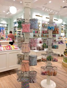 a store filled with lots of different types of candy