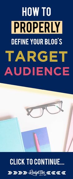 a blue book cover with the title how to properly defend your blog's target audience