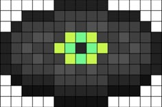 an image of a black and white square with green squares on it, as well as the