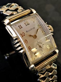 Vintage Bulova Watches, Bulova Watches, Swiss Army Watches, Handbags Luxury, Antique Watches, Seiko Watches, Stylish Watches, Leather Watch Bands