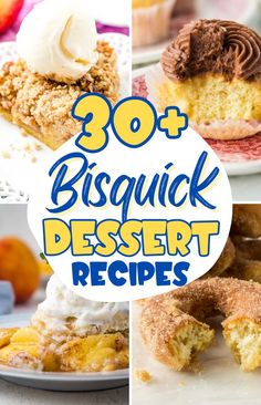 Bisquick Dessert Recipes Bisquick Desserts Easy, Bisquick Dessert Recipes, Bisquick Recipes Dinner, Bisquick Recipes Breakfast, Jiffy Recipes