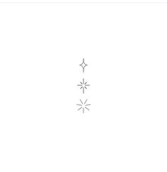 an image of three stars on a white background