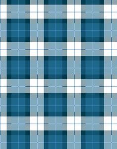 a blue and white plaid pattern