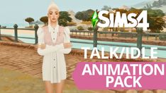 the sims 4 talk / idle animation pack