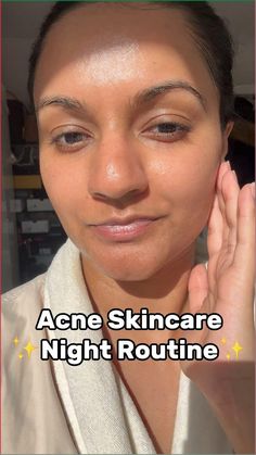 Struggling with acne? Check out my step-by-step night skincare routine designed to target breakouts and promote clear, healthy skin. Learn how to cleanse, treat, and moisturize using the best products for acne-prone skin. Perfect for calming irritation and reducing acne overnight. Watch the full routine and start transforming your skin tonight! #AcneSkincareRoutine #ClearSkinTips #NightSkincare #AcneTreatment Night Skincare Routine, Night Skincare, Best Acne Products, Acne Overnight, Facial Toning, Clear Healthy Skin, Acne Skincare, Face Care Routine, Acne Skincare Routine