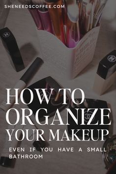 If you are looking for some inspiration on how to organize makeup in the bathroom, here are some genious ideas you’ll love to either organize makeup drawer or organize makeup vanity. Organize Makeup Vanity, Organize Makeup Drawer, How To Organize Makeup, Organize Makeup, Makeup Drawer Organization, Makeup Drawer, Makeup Organization Vanity, Ways To Organize, How To Organize