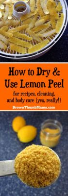 how to dry and use lemon peels for cleaning and body care yes, really