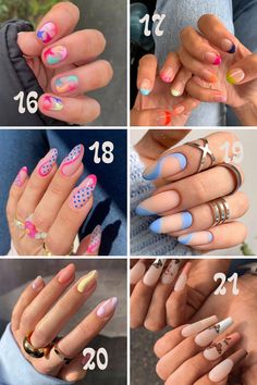 Trendy Nail Ideas for Teens {+ Thoughts on Acrylics} Family Is First Teen Nail Designs, Birthday Nail Designs, Teen Nails, Natural Nail Art, Nail Courses, Cute Acrylic Nail Designs, Really Cute Nails, Cute Summer Nails, Black Nail Designs