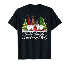 PRICES MAY VARY. Christmas Hanging With My Gnomies Family Matching Pjs Gnome shirt, long sleeve, pajamas, vneck, pjs, tank top, sweatshirt, hoodie is perfect last minute Christmas gift for daughter, son, mom, dad, grandma, grandpa, grandkids, her, him, wife, husband. Do you love Christmas holiday and gnome lover? Are you looking for a funny Christmas design as a gifts or for yourself? Then this Hanging With My Gnomies tee is great ideas for you. Cute Xmas gnomes shirt for men, women, boys, girls Christmas Shirts Funny, Chillin With My Gnomies, Hanging With My Gnomies, Family Matching Pjs, Family Friend, Family Christmas Shirts, Christmas Men, Christmas Light, Christmas Family