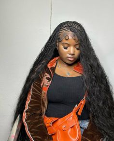 Nigeria Hairstyles, Fall Braids Black Women, Regular Hairstyles, Braids Quick, Braids Black Women, Colorful Braids, Curly Hair Sew In, Fall Braids, Latest Hair Braids