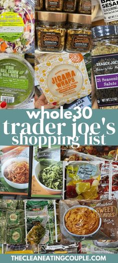 wholego trader joe's shopping list