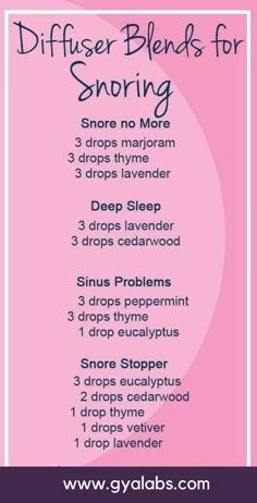 Snoring Essential Oils, Deep Relationship Quotes, Essential Oils For Sleep