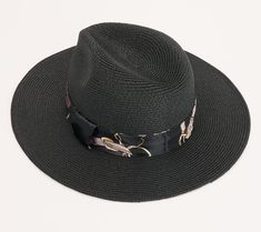 Want to up the ante on any outfit? Bet on this boater hat to take any OOTD up a notch (or two!). From Women with Control®. Chic Adjustable Black Boater Hat, Winter Black Adjustable Boater Hat, Winter Boater Hat With Curved Brim, One Size, Black Boater Hat With Upf 50+, Black Wide Brim Boater Hat - One Size, Fitness Jewelry, Shaving Beard, Adaptive Clothing, Cuddl Duds