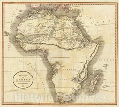 Historic Map : Africa., 1805, Vintage Wall Art Africa Meme, Africa Vintage, Map Of Africa, East Indies, Africa Map, New Africa, Southern Africa, Historical Maps, Vintage Wall