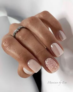 Simple Spring Nails, Milky Nails, Colorful Nails, Nail Sets, Cute Gel Nails, Bride Nails, Spring Nail