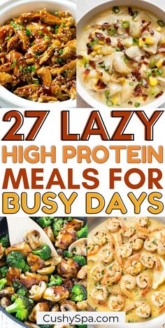 27 lazy high protein meals for busy days that are delicious and easy to make in minutes