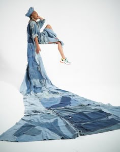 Denim Collage, Fabric Swatch Display, Fashion Week 23, Fall 2022 Ready To Wear, High Low Ball Gown, Surface Ornamentation, A Lexicon Of Fashion, Deconstruction Fashion