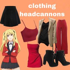 Inspired Outfits Character, Anime Outfits Female, Drawing Outfits, Outfits Hot, Outfits Anime, Mary Saotome, Clothing Anime, Hot Topic Clothes, Hot Clothes