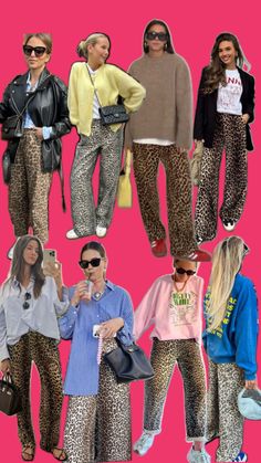 Winter Street Wear, Most Favorite, Sweater Weather, Chic Style, Winter Outfits, Fall Outfits, Fashion Looks, Animal Print, Casual Outfits