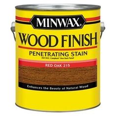 a can of wood finish penetrating stain