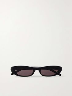 SAINT LAURENT EYEWEAR Shade oval-frame acetate sunglasses Saint Laurent Eyewear, Ysl Rectangle Sunglasses, Sunglasses Saint Laurent, Jeweled Bag, Saint Laurent Sunglasses, Dana Point, Prada Eyewear, Beach Sunglasses, Stylish Glasses