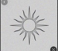 a drawing of a sun on a white background with the words, draw and color