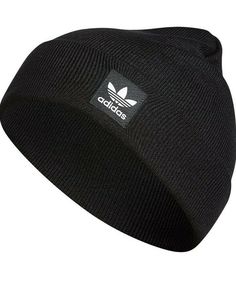 100% AUTHENTIC!!! adidas Originals Unisex Adult Grove Beanie Cap Hat Trefoil Logo Black/White New. Standard fit knit. Branded hd woven label. 4 dart seams. 2-5/8" cuff. Adidas Casual Hat For Sports Events, Casual Adidas Hat For Sports Events, Casual Adidas Hat With Logo, Casual Adidas Hat, Casual Adidas Logo Hat For Streetwear, Casual Black Hat With Adidas Logo, Casual Sports Hats With Logo, Casual Adidas Logo Hats For Outdoor, Casual Beanie Hats For Sports