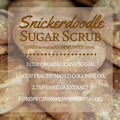 Sugar Scrub Homemade Recipe, Organic Sugar Scrub, Spiced Chai, Homemade Scrub