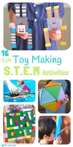 Toys Topic, Stem Projects For Kids, Steam Ideas, Kid Science, Kids Craft Room, Steam Projects, Learn And Play, Toy Making, Stem For Kids