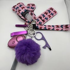 Brand New Safety Keychain Dee Dee, Girly Accessories, Pink Ladies, Women Accessories, Brand New, Pink, Women Shopping, Color