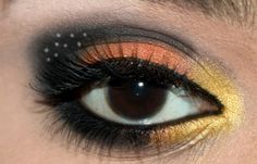 Eye Makeup Halloween, Butterfly Eye Makeup, Beginner Makeup Kit, Eye Makeup Cut Crease, Butterfly Makeup, Make Up Tutorials, Makeup Tutorial Eyeshadow