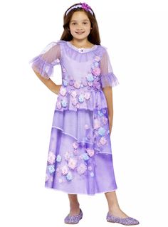 Buy Disney Encanto Lilac Isabela Dress & Headband 5-6 years | Kids fancy dress costumes | Argos Kids Fancy Dress, Fancy Dress For Kids, Matching Headband, Fancy Dress Costumes, Costume Dress, Kids Dress