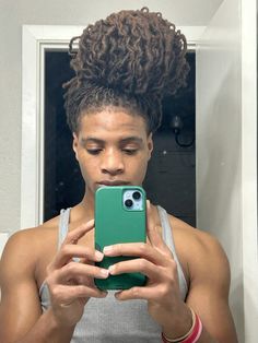 #black #blackhairstyles #locs #blackmenhair #blackmen #locs #dreadhead #dreadlocks #dreadstyles Black Men Haircut, Black Men Hairstyles, Man Bun, Natural Styles, Dream Hair, Locs, Mens Hairstyles, Black Men