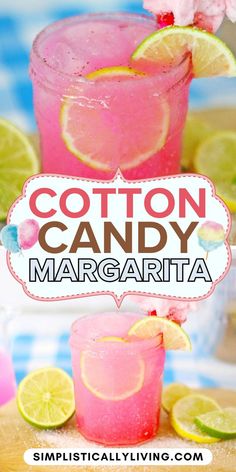 glass of cotton candy margarita Cotton Candy Margarita, Garnish Ideas, Fun Drink Recipe, Cocktail Drinks Alcoholic, Mixed Drinks Alcohol, Yummy Alcoholic Drinks, Liquor Drinks, Boozy Drinks, Fancy Drinks