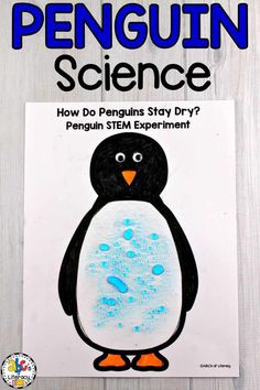 penguin science activity for kids to learn how do penguins stay dry?